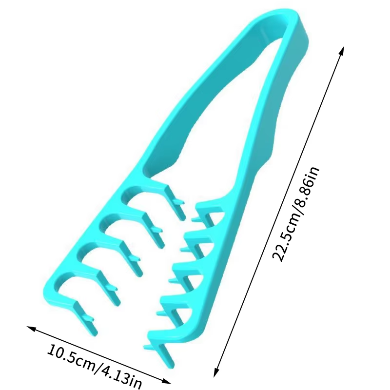 Wide-Tooth Hair Styling Comb Curling Tools Fluffy Texture For Men Ideal For All Hair Types Hairstyling Tools