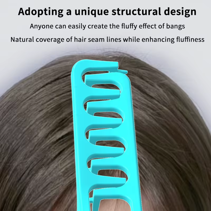 Wide-Tooth Hair Styling Comb Curling Tools Fluffy Texture For Men Ideal For All Hair Types Hairstyling Tools